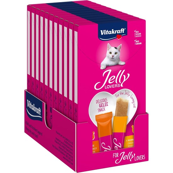 Vitakraft Jelly Lovers MP Chicken/Turkey 11 x (6 x 15 g) Vitakraft Jelly Lovers MP Chicken/Turkey 11 x (6 x 15 g)