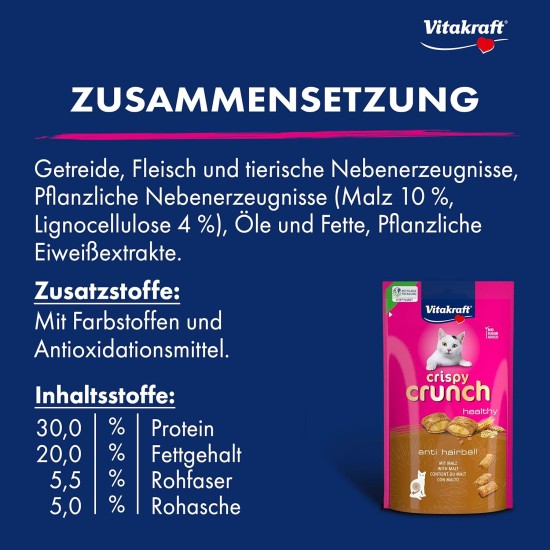 Vitakraft crunchy cubes cat snack Vitakraft crunchy cubes cat snack