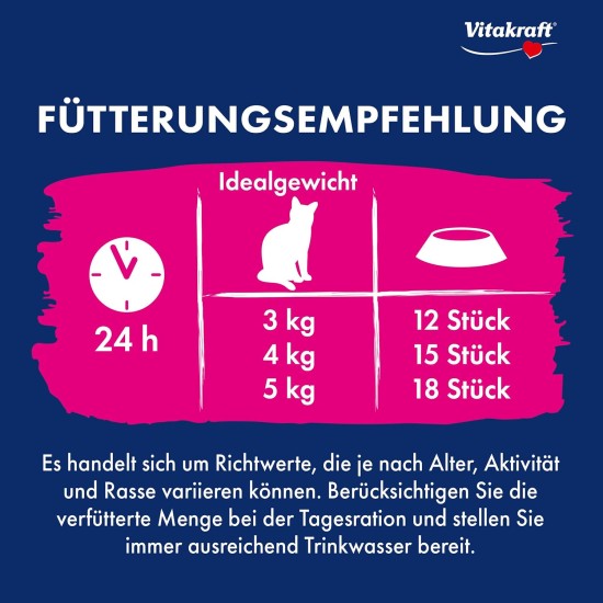 Vitakraft crunchy cubes cat snack Vitakraft crunchy cubes cat snack