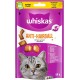 WHISKAS Anti-Hairball Cat Snacks 6 x 50g - Delicious Snacks Against Hairballs for Healthy Fur WHISKAS Anti-Hairball Cat Snacks 6 x 50g - Delicious Snacks Against Hairballs for Healthy Fur