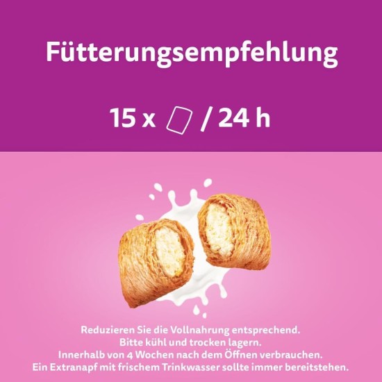 WHISKAS Anti-Hairball Cat Snacks 6 x 50g - Delicious Snacks Against Hairballs for Healthy Fur WHISKAS Anti-Hairball Cat Snacks 6 x 50g - Delicious Snacks Against Hairballs for Healthy Fur