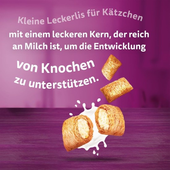 WHISKAS Anti-Hairball Cat Snacks 6 x 50g - Delicious Snacks Against Hairballs for Healthy Fur WHISKAS Anti-Hairball Cat Snacks 6 x 50g - Delicious Snacks Against Hairballs for Healthy Fur