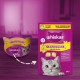 WHISKAS Crispy Bags Cat Snacks Chicken & Cheese 6 x 60 g - Snacks with Chicken and Cheese for Cats