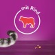 WHISKAS Crispy Bags Cat Snacks with Beef 6 x 60 g - Delicious Beef Snacks for Cats
