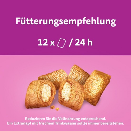 WHISKAS Milk Kitten Cat Snacks 2-12 Months 6 x 50 g - Special Snacks for Kittens with Milk Flavour WHISKAS Milk Kitten Cat Snacks 2-12 Months 6 x 50 g - Special Snacks for Kittens with Milk Flavour