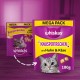 Whiskas Crispy Bags Cat Snacks with Chicken and Cheese 4x 180 g (4 Packs) – Various Product Packages Available Whiskas Crispy Bags Cat Snacks with Chicken and Cheese 4x 180 g (4 Packs) – Various Product Packages Available