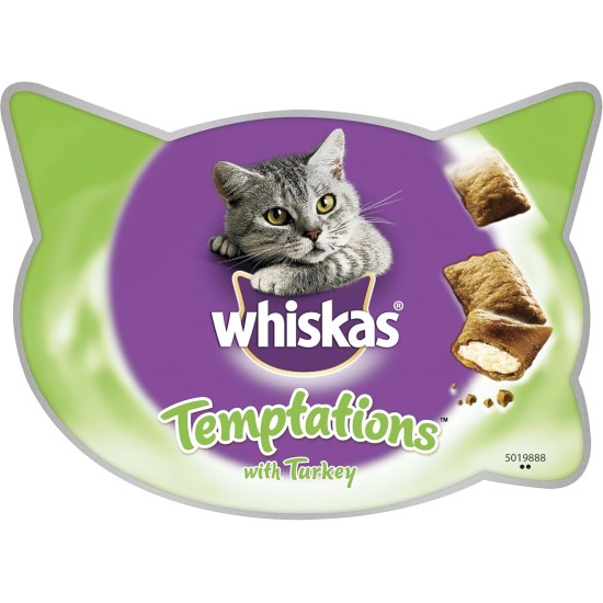 Whiskas Crispy Bags Cat Snacks with Chicken and Cheese 4x 180 g (4 Packs) – Various Product Packages Available Whiskas Crispy Bags Cat Snacks with Chicken and Cheese 4x 180 g (4 Packs) – Various Product Packages Available