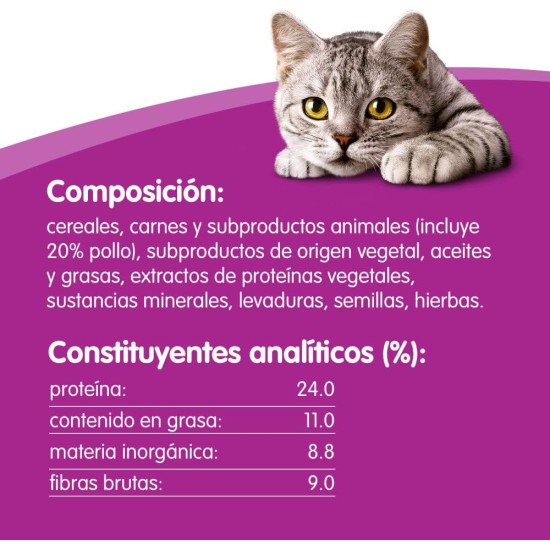 Whiskas Crispy Bags Cat Snacks with Chicken and Cheese 4x 180 g (4 Packs) – Various Product Packages Available Whiskas Crispy Bags Cat Snacks with Chicken and Cheese 4x 180 g (4 Packs) – Various Product Packages Available