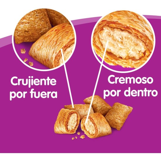 Whiskas Crispy Bags Cat Snacks with Chicken and Cheese 4x 180 g (4 Packs) – Various Product Packages Available Whiskas Crispy Bags Cat Snacks with Chicken and Cheese 4x 180 g (4 Packs) – Various Product Packages Available