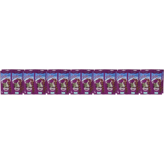 Whiskas Sticks – Chicken Flavoured Cat Snack – Irresistible Taste Experience – Many Vitamins and Minerals – 14 Packs of 36 g Whiskas Sticks – Chicken Flavoured Cat Snack – Irresistible Taste Experience – Many Vitamins and Minerals – 14 Packs of 36 g