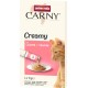 animonda Carny Creamy Cat Snack (6 x 15 g), Premium Cat Snack for Demanding Gourmets with Delicate Salmon and Precious Taurine animonda Carny Creamy Cat Snack (6 x 15 g), Premium Cat Snack for Demanding Gourmets with Delicate Salmon and Precious Taurine