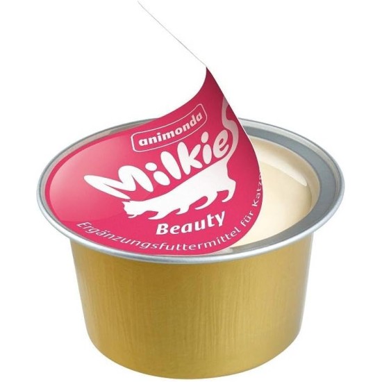 animonda Milkies Cat Snack with Milk - Selection Mix Pack (6 x 30 g), Grain-Free Crisp Cushion Milk Cat Snacks for Adult Cats animonda Milkies Cat Snack with Milk - Selection Mix Pack (6 x 30 g), Grain-Free Crisp Cushion Milk Cat Snacks for Adult Cats