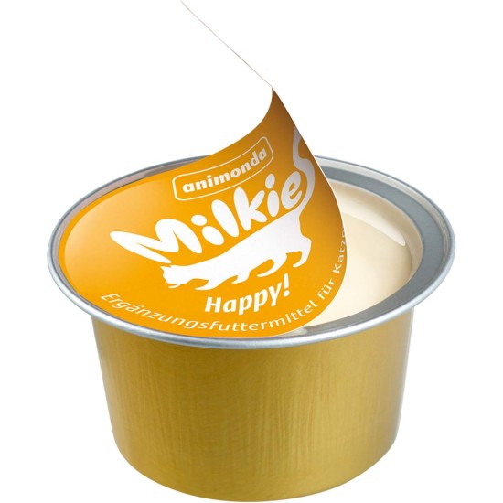 animonda Milkies Cat Snack with Milk - Selection Mix Pack (6 x 30 g), Grain-Free Crisp Cushion Milk Cat Snacks for Adult Cats animonda Milkies Cat Snack with Milk - Selection Mix Pack (6 x 30 g), Grain-Free Crisp Cushion Milk Cat Snacks for Adult Cats