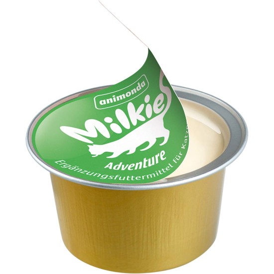 animonda Milkies Cat Snack with Milk - Selection Mix Pack (6 x 30 g), Grain-Free Crisp Cushion Milk Cat Snacks for Adult Cats animonda Milkies Cat Snack with Milk - Selection Mix Pack (6 x 30 g), Grain-Free Crisp Cushion Milk Cat Snacks for Adult Cats