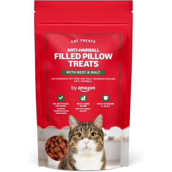 by Amazon - Cat Treats - Pocket Cushion with Chicken & Cheese, 70 g by Amazon - Cat Treats - Pocket Cushion with Chicken & Cheese, 70 g