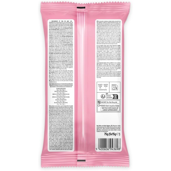 by Amazon 5 x 15g 75g Lick Cat Snack Salmon by Amazon 5 x 15g 75g Lick Cat Snack Salmon