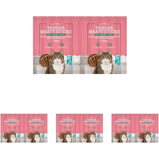 by Amazon Cat Sticks Salmon & Trout 50g by Amazon Cat Sticks Salmon & Trout 50g