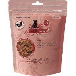 catz finefood Meatz Cat Treats Chicken N° 3 – Crispy Meat Strips, Grilled Chicken with Biotin for Full Fur – Cat Snack without Sugar, Grain-Free, 45 g catz finefood Meatz Cat Treats Chicken N° 3 – Crispy Meat Strips, Grilled Chicken with Biotin for Full Fur – Cat Snack without Sugar, Grain-Free, 45 g