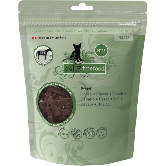 catz finefood Meatz Cat Treats Essential Mix – Crispy Strips from the Most Popular Meat – Cat Snack for Allergy Sufferers without Sugar, Grain-Free (1 x 45 g) catz finefood Meatz Cat Treats Essential Mix – Crispy Strips from the Most Popular Meat – Cat Snack for Allergy Sufferers without Sugar, Grain-Free (1 x 45 g)
