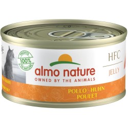Almo Nature – HFC Jelly Huhn – Nassfutter für ausgewachsene Katzen, 24 Packungen à 70 g Almo Nature – HFC Jelly Huhn – Nassfutter für ausgewachsene Katzen, 24 Packungen à 70 g