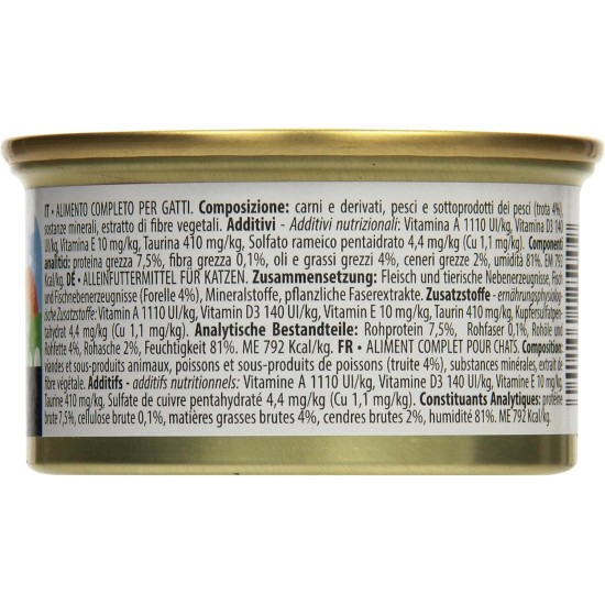 Almo Nature Daily Grain Free Cat Food, Mousse with Chicken, Complete Food for Cats, Wet Food, Pack of 24 (24 x 85 g) Almo Nature Daily Grain Free Cat Food, Mousse with Chicken, Complete Food for Cats, Wet Food, Pack of 24 (24 x 85 g)