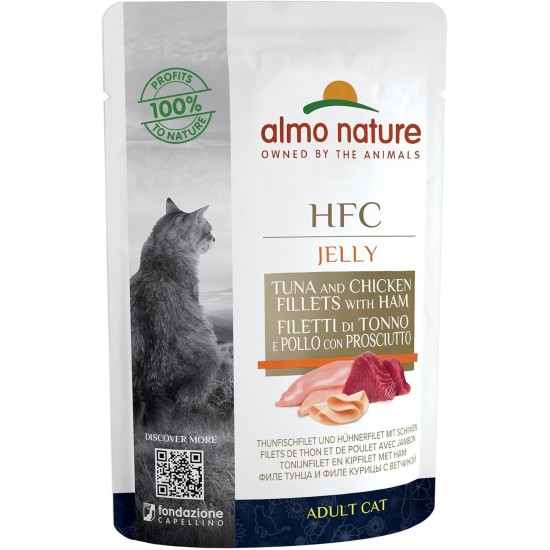 Almo Nature HFC Jelly Tuna Wet Cat – 6 envelopes Almo Nature HFC Jelly Tuna Wet Cat – 6 envelopes