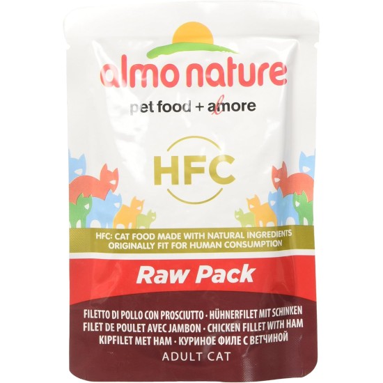 Almo Nature HFC Jelly Wet Cat Food Pouch with Tuna (Pack of 24 x55g) Almo Nature HFC Jelly Wet Cat Food Pouch with Tuna (Pack of 24 x55g)