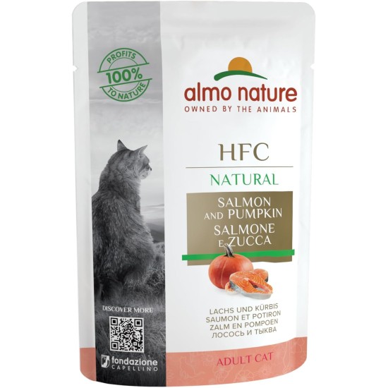Almo Nature HFC Jelly Wet Cat Food Pouch with Tuna (Pack of 24 x55g) Almo Nature HFC Jelly Wet Cat Food Pouch with Tuna (Pack of 24 x55g)