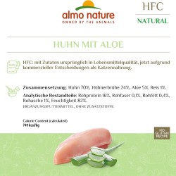 Almo Nature HFC Natural - Chicken with Aloe - Wet Food for Adult Cats - 24 Packs of 70g Almo Nature HFC Natural - Chicken with Aloe - Wet Food for Adult Cats - 24 Packs of 70g