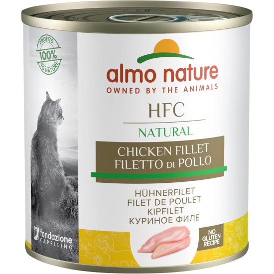 Almo Nature HFC Natural - Tuna and Chicken (Pack of 12 x 280g Tin) Almo Nature HFC Natural - Tuna and Chicken (Pack of 12 x 280g Tin)