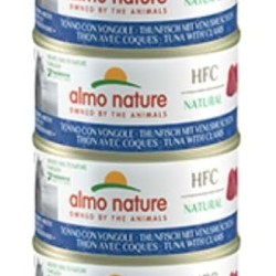 Almo Nature HFC Natural - Wet Food for Adult Cats - Tuna & Mussels - Human Grade, Gluten Free - 6 x 70 g Almo Nature HFC Natural - Wet Food for Adult Cats - Tuna & Mussels - Human Grade, Gluten Free - 6 x 70 g