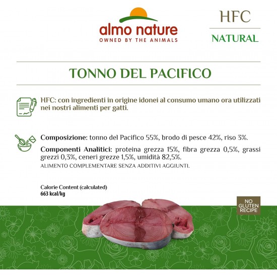 Almo Nature HFC Natural Nassfutter für Erwachsene Katzen - Dose 150 g. Almo Nature HFC Natural Nassfutter für Erwachsene Katzen - Dose 150 g.