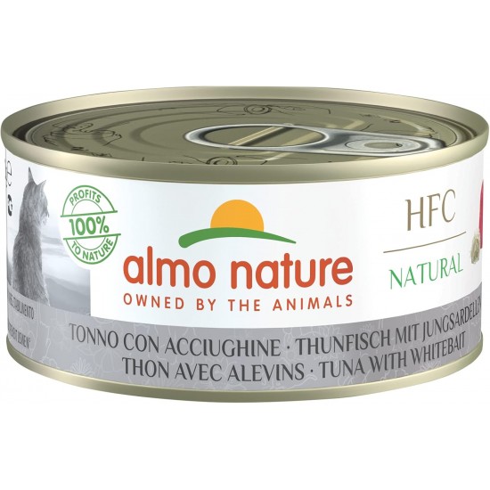 Almo Nature HFC Natural Nassfutter für Erwachsene Katzen - Dose 150 g. Almo Nature HFC Natural Nassfutter für Erwachsene Katzen - Dose 150 g.