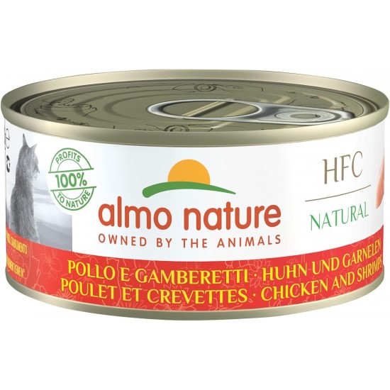 Almo Nature HFC Natural Nassfutter für Erwachsene Katzen - Dose 150 g. Almo Nature HFC Natural Nassfutter für Erwachsene Katzen - Dose 150 g.