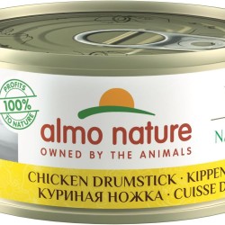 Almo Nature HFC Natural Wet Cat Food with Chicken Drumstick (24 x 70 g Tubs), Transparent Almo Nature HFC Natural Wet Cat Food with Chicken Drumstick (24 x 70 g Tubs), Transparent
