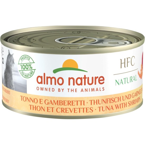Almo Nature HFC Natural Wet Food for Adults Cats - Tin 150 g Almo Nature HFC Natural Wet Food for Adults Cats - Tin 150 g