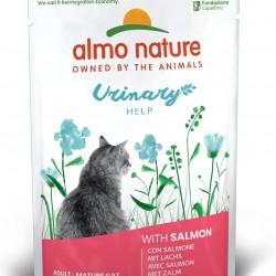 Almo Nature Holistic Urinary Help Cat Food, Wet Food for Adult Cats with Salmon, Pack of 30 (30 x 70 g) Almo Nature Holistic Urinary Help Cat Food, Wet Food for Adult Cats with Salmon, Pack of 30 (30 x 70 g)
