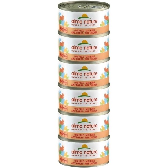 Almo Nature Mega Pack - Chicken and Shrimps 6 x 70g Cans Almo Nature Mega Pack - Chicken and Shrimps 6 x 70g Cans