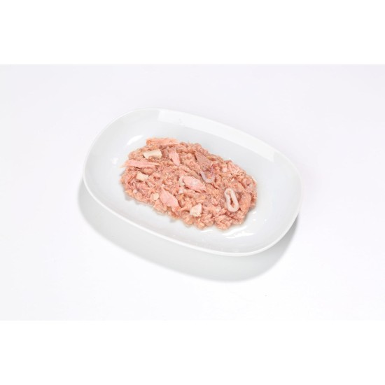 Almo Nature Megapack Wet Cat Food, Tuna with Calamaris - Pack of 6 (6 x 70 g) Almo Nature Megapack Wet Cat Food, Tuna with Calamaris - Pack of 6 (6 x 70 g)