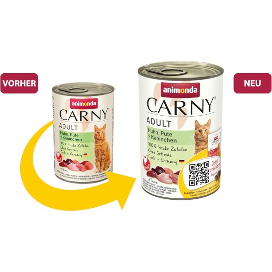 Animonda Carny Adult Cat Food - Wet food for adult cats, customisable Animonda Carny Adult Cat Food - Wet food for adult cats, customisable