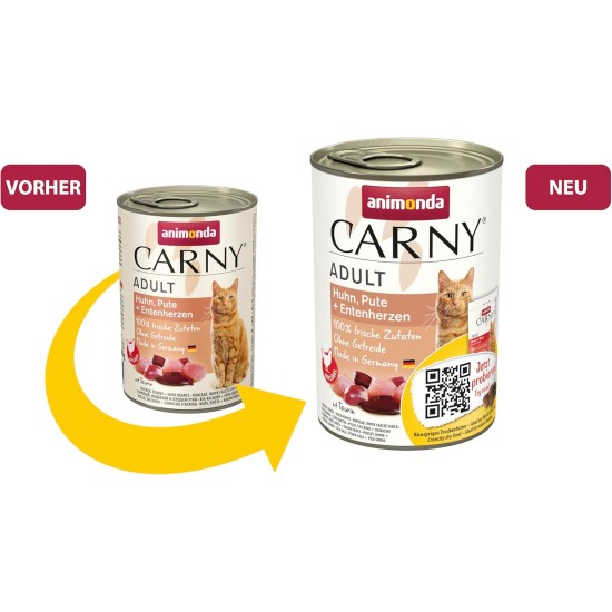 Animonda Carny Adult Cat Food - Wet food for adult cats, customisable Animonda Carny Adult Cat Food - Wet food for adult cats, customisable