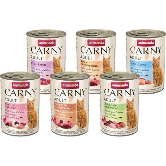 Animonda Carny Adult Cat Food - Wet food for adult cats, customisable Animonda Carny Adult Cat Food - Wet food for adult cats, customisable