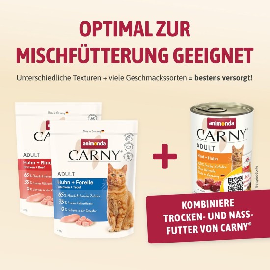 Animonda Carny Adult Cat Food - Wet food for adult cats, customisable Animonda Carny Adult Cat Food - Wet food for adult cats, customisable
