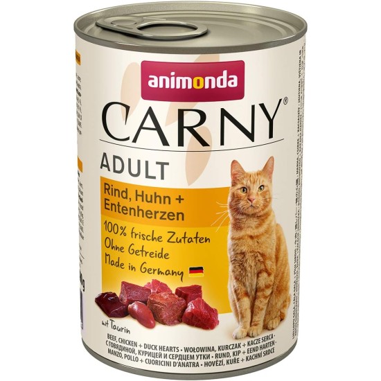 Animonda Carny Adult Cat Food - Wet food for adult cats, customisable Animonda Carny Adult Cat Food - Wet food for adult cats, customisable
