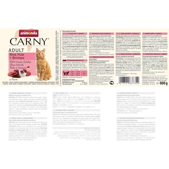 Animonda Carny Adult Cat Food - Wet food for adult cats, customisable Animonda Carny Adult Cat Food - Wet food for adult cats, customisable