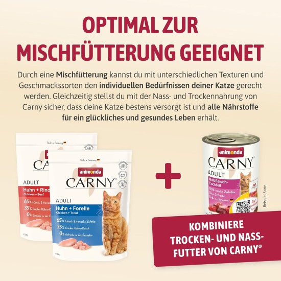 Animonda Carny Adult Cat Food - Wet food for adult cats, customisable Animonda Carny Adult Cat Food - Wet food for adult cats, customisable