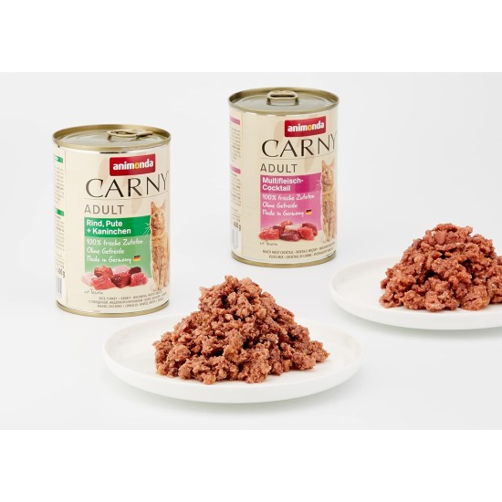 Animonda Carny Adult Cat Food - Wet food for adult cats, customisable Animonda Carny Adult Cat Food - Wet food for adult cats, customisable