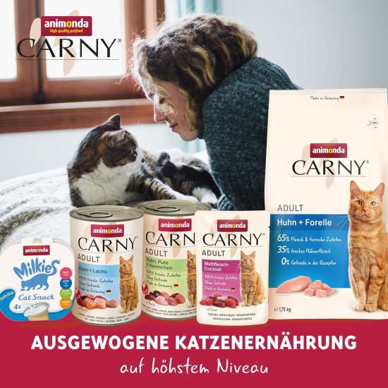 Animonda Carny Adult Cat Food - Wet food for adult cats, customisable Animonda Carny Adult Cat Food - Wet food for adult cats, customisable