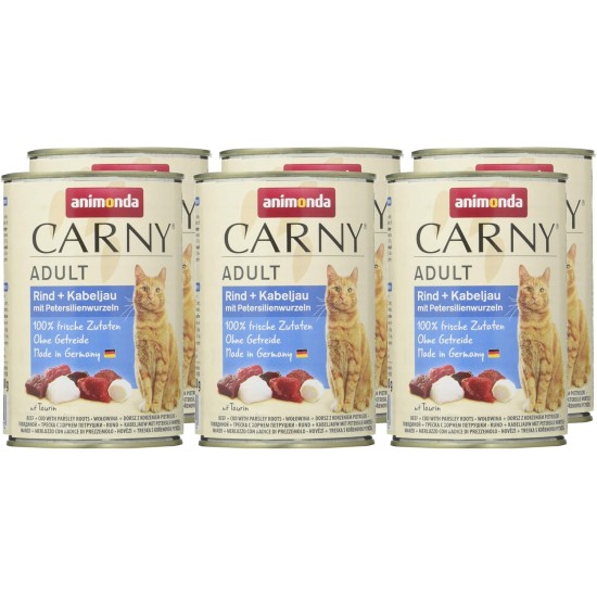 Animonda Carny Adult Cat Food - Wet food for adult cats, customisable Animonda Carny Adult Cat Food - Wet food for adult cats, customisable