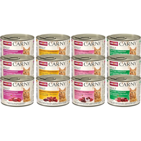 Animonda Carny Adult Cat Food - Wet food for adult cats, customisable Animonda Carny Adult Cat Food - Wet food for adult cats, customisable
